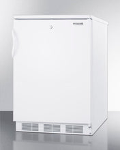 Summit FF6L7 Commercially Listed Freestanding All-Refrigerator For General Purpose Use, With Front Lock, Automatic Defrost Operation And White Exterior
