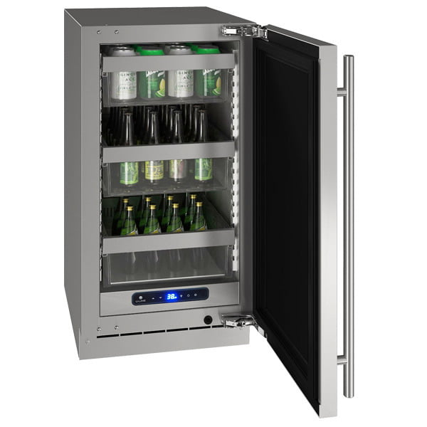 U-Line UHRE518SS01A Hre518 18" Refrigerator With Stainless Solid Finish (115 V/60 Hz Volts /60 Hz Hz)