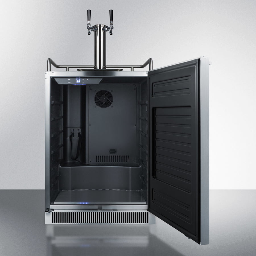 Summit SBC677BITWIN 24" Wide Built-In Kegerator