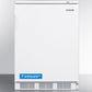 Summit VT65M7 Commercial Freestanding Medical All-Freezer Capable Of -25 C Operation, In White Exterior Finish