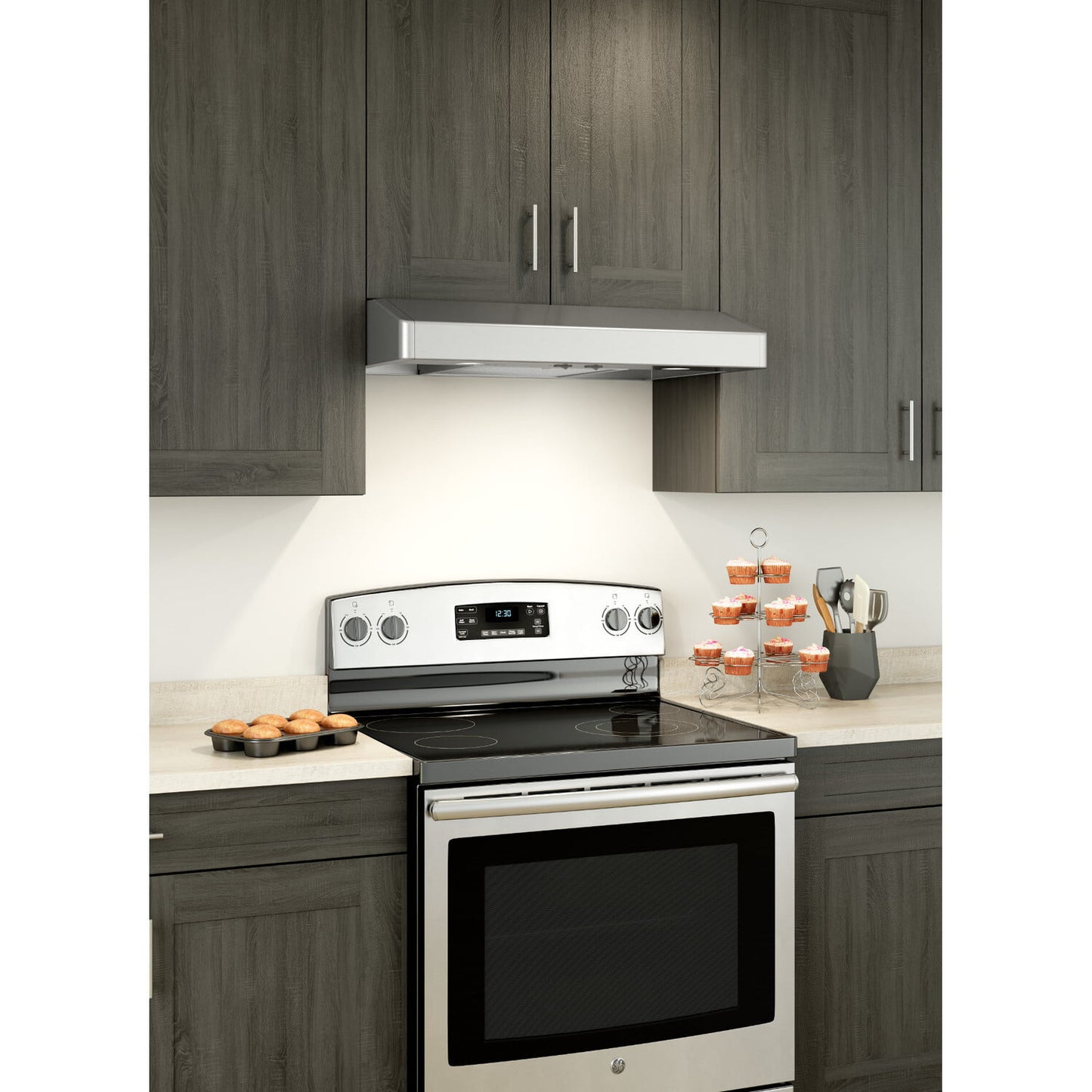Broan TEN130SS Broan® Elite 30-Inch Convertible Under-Cabinet Range Hood, Stainless Steel