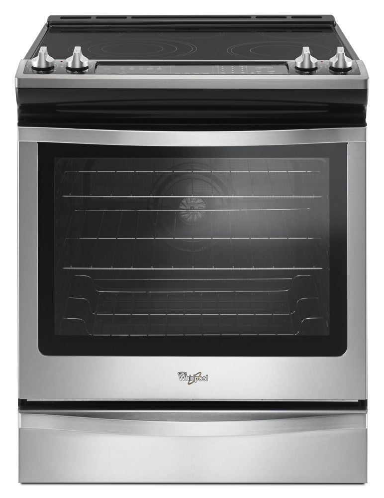 Whirlpool WEE745H0FS 6.4 Cu. Ft. Slide-In Electric Range With True Convection