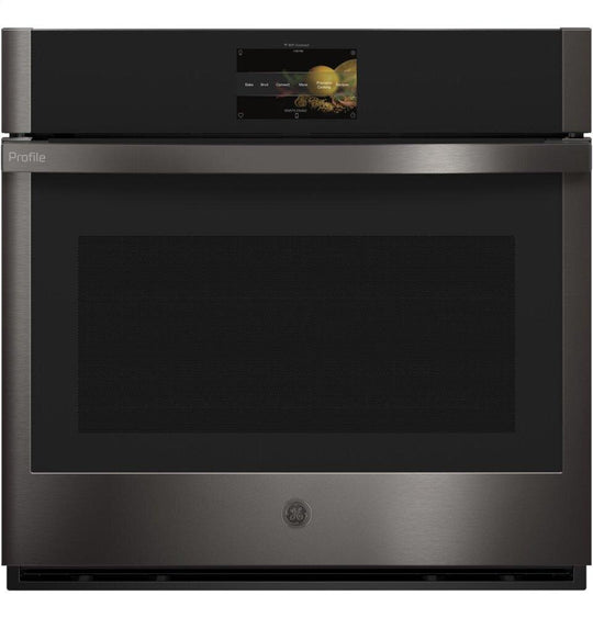 Ge Appliances PTS9000BNTS Ge Profile™ 30" Smart Built-In Convection Single Wall Oven With In-Oven Camera And No Preheat Air Fry