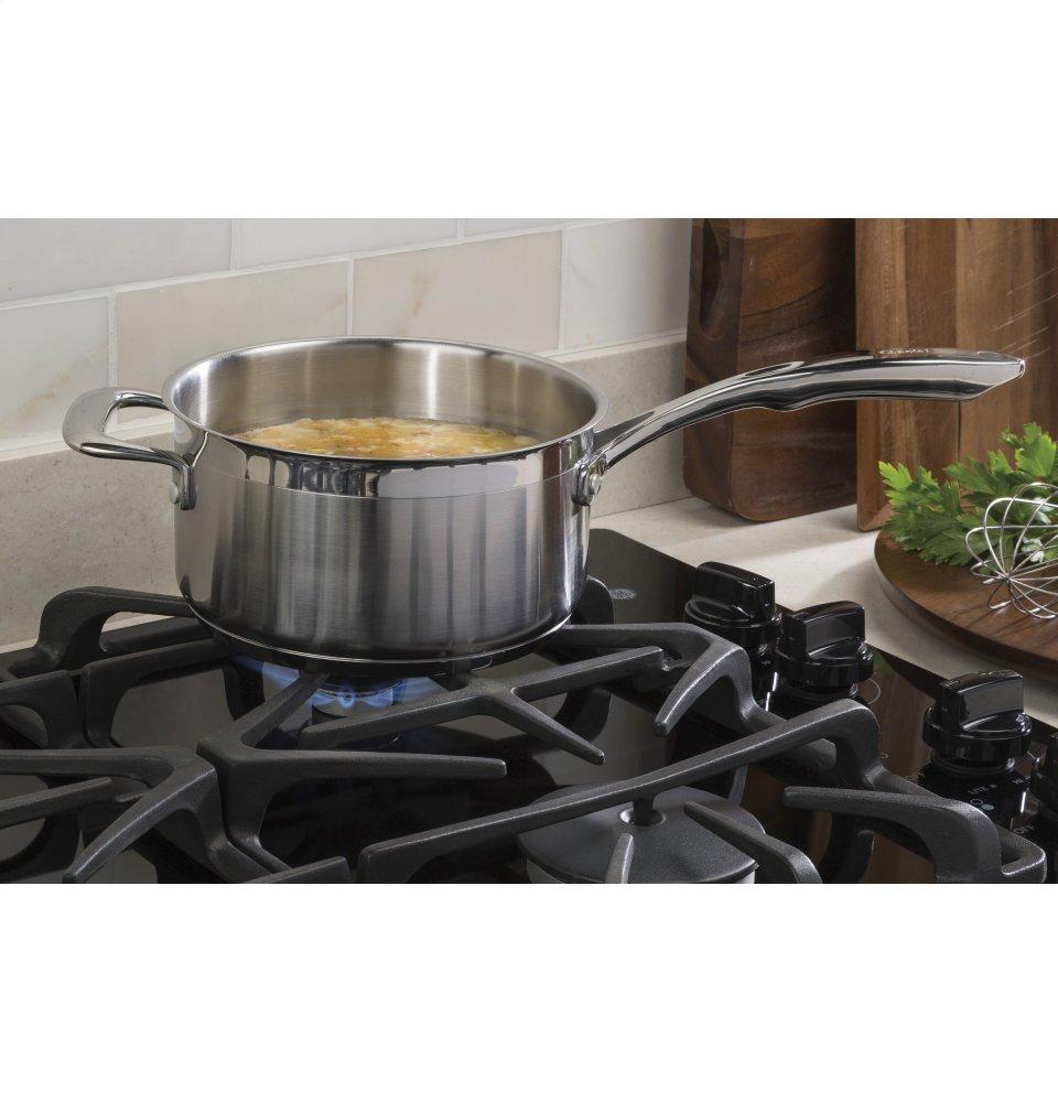 Ge Appliances JGP5530DLBB Ge® 30" Built-In Gas On Glass Cooktop With Dishwasher Safe Grates