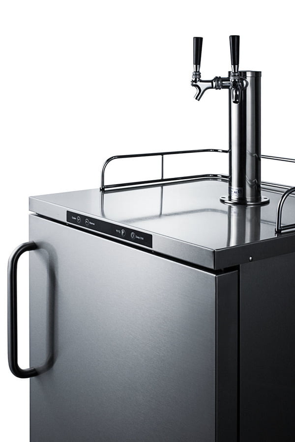 Summit SBC635MOS7TWIN 24" Wide Outdoor Kegerator