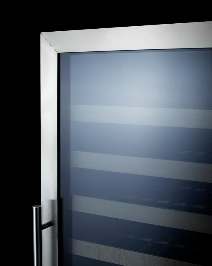 Summit SWC1966BCSS 24" Wide Dual Zone Wine Cellar