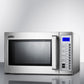 Summit SCM1000SS Commercially Approved Microwave With Stainless Steel Exterior And Interior