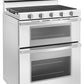 Whirlpool WGG745S0FH 6.0 Cu. Ft. Gas Double Oven Range With Ez-2-Lift Hinged Grates
