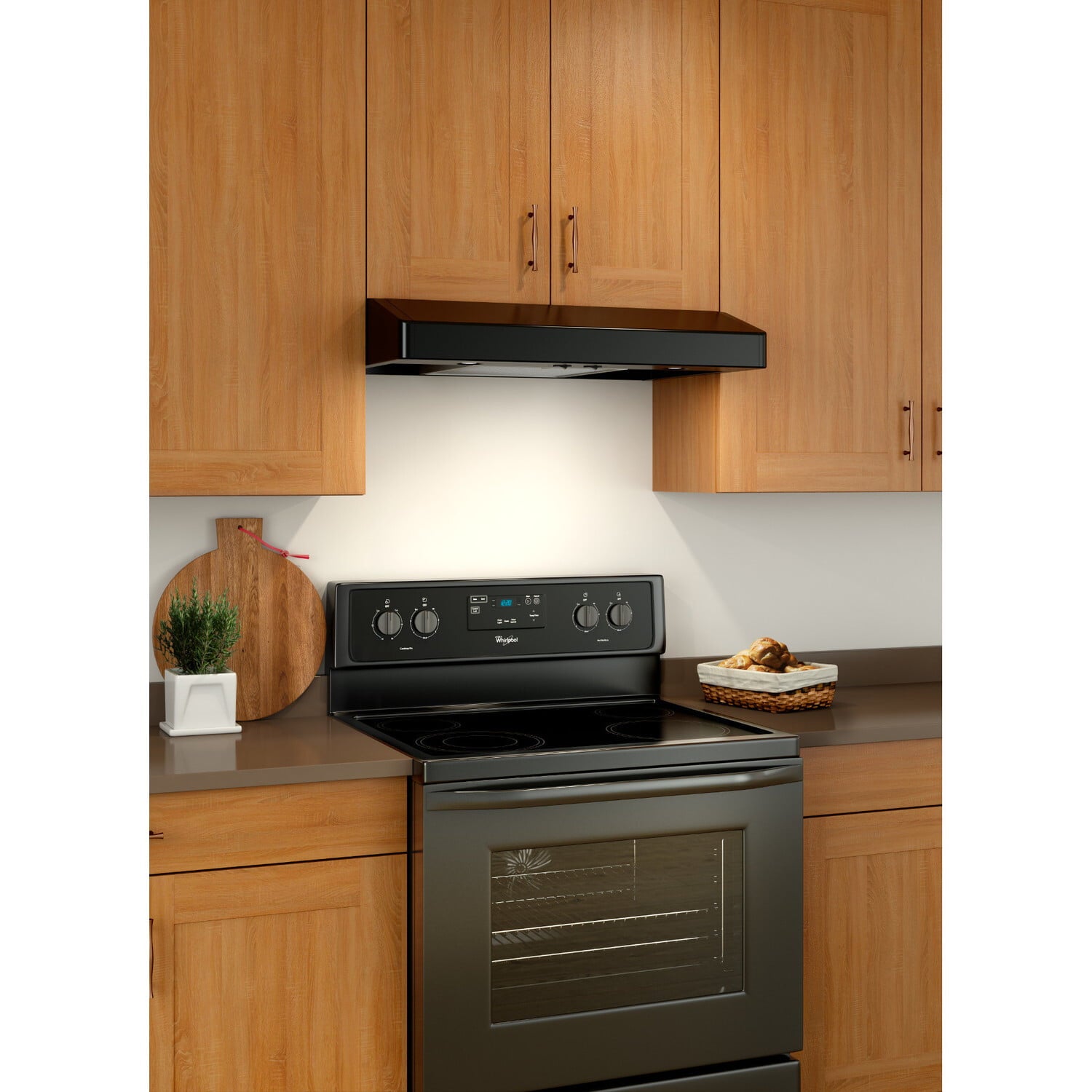 Broan TEN130BL Broan® Elite 30-Inch Convertible Under-Cabinet Range Hood, Black