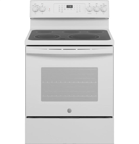 Ge Appliances JB735DPWW Ge® 30" Free-Standing Electric Convection Range With No Preheat Air Fry