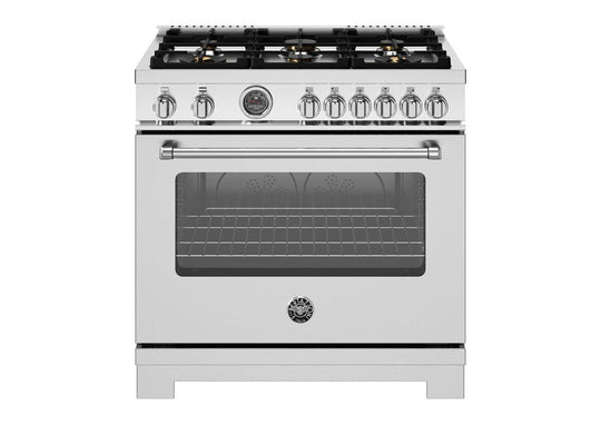 Bertazzoni MAS366BCFGMXTLP Master 36" Range All Gas Ss