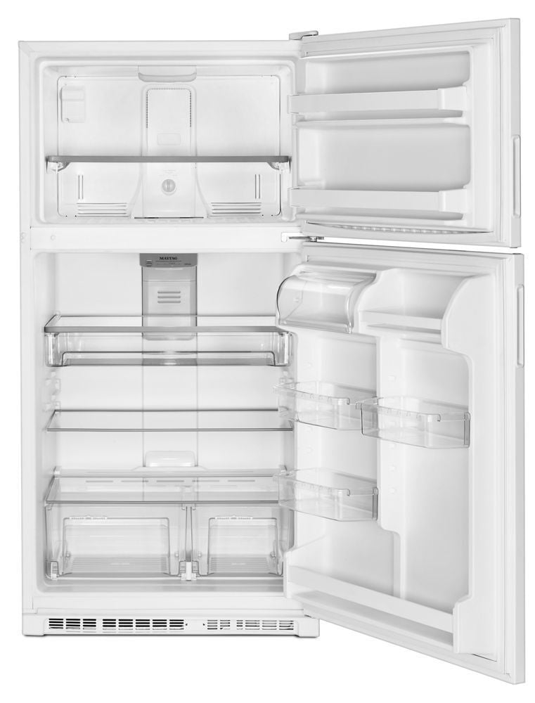 Maytag MRT311FFFH 33-Inch Wide Top Freezer Refrigerator With Powercold® Feature- 21 Cu. Ft.