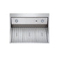 Broan EPD6142SS Broan® 42-Inch Pro-Style Outdoor Range Hood, 1100 Cfm, Stainless Steel