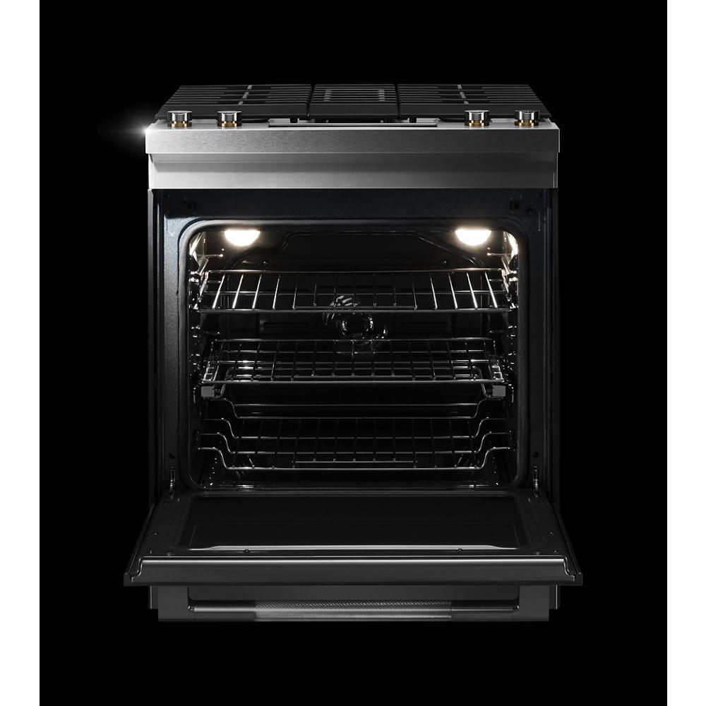 Jennair JDS1750ML 30" Dual-Fuel Downdraft Slide-In Range