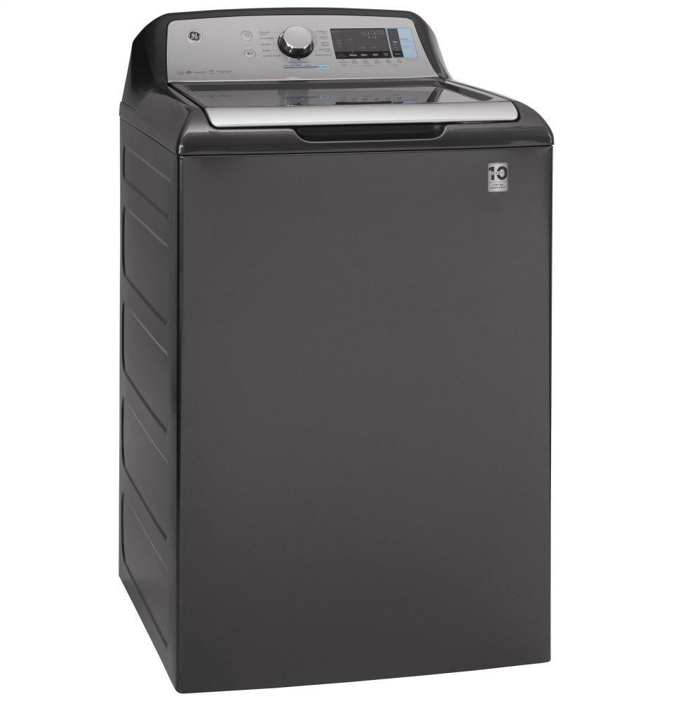Ge Appliances GTW840CPNDG Ge® 5.2 Cu. Ft. Capacity Smart Washer With Sanitize W/Oxi And Smartdispense