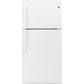 Ge Appliances GTE19JTNRWW Ge® Energy Star® 19.2 Cu. Ft. Top-Freezer Refrigerator