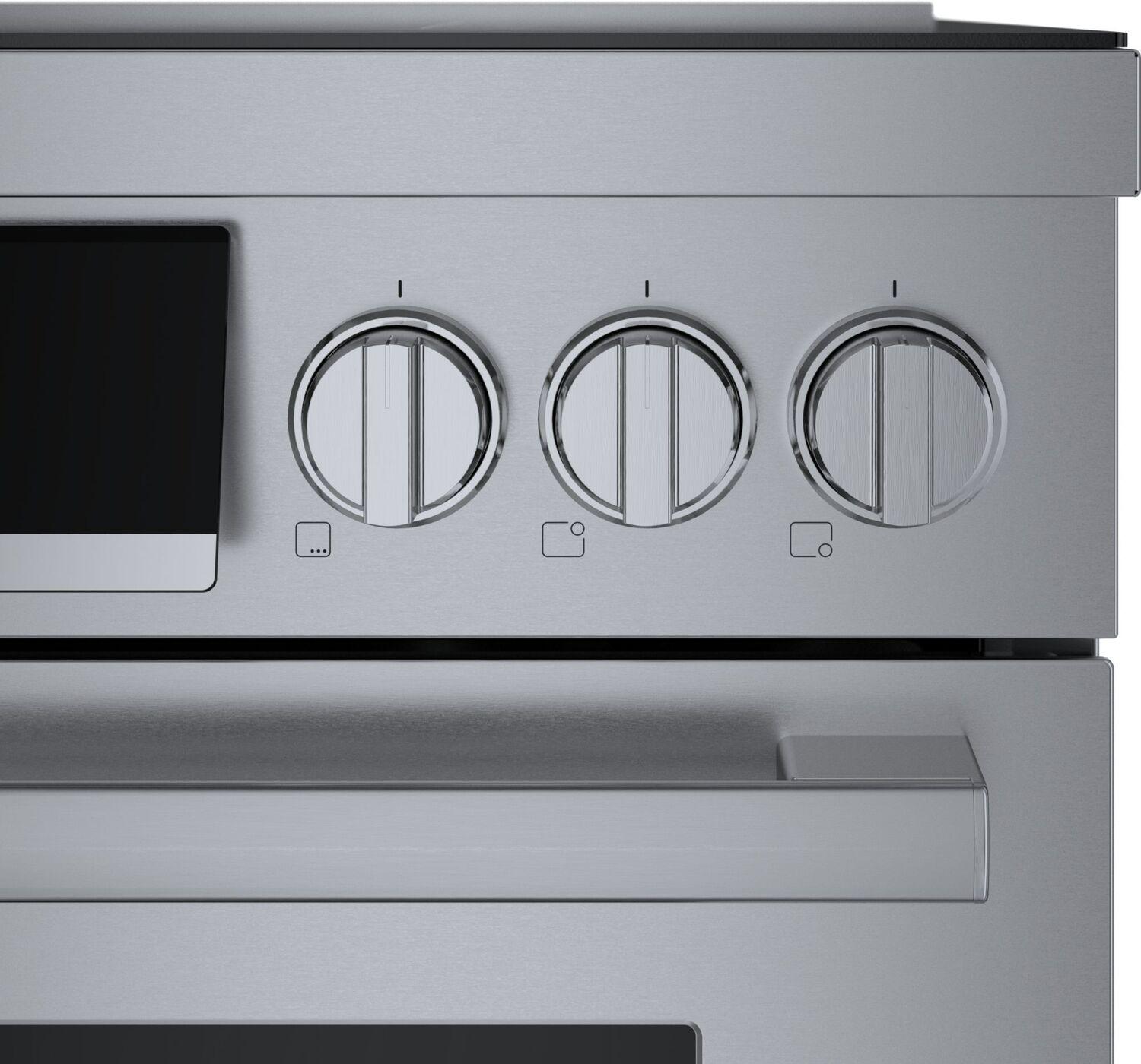 Bosch HIS8055U 800 Series Induction Freestanding Range 30'' Stainless Steel HIS8055U