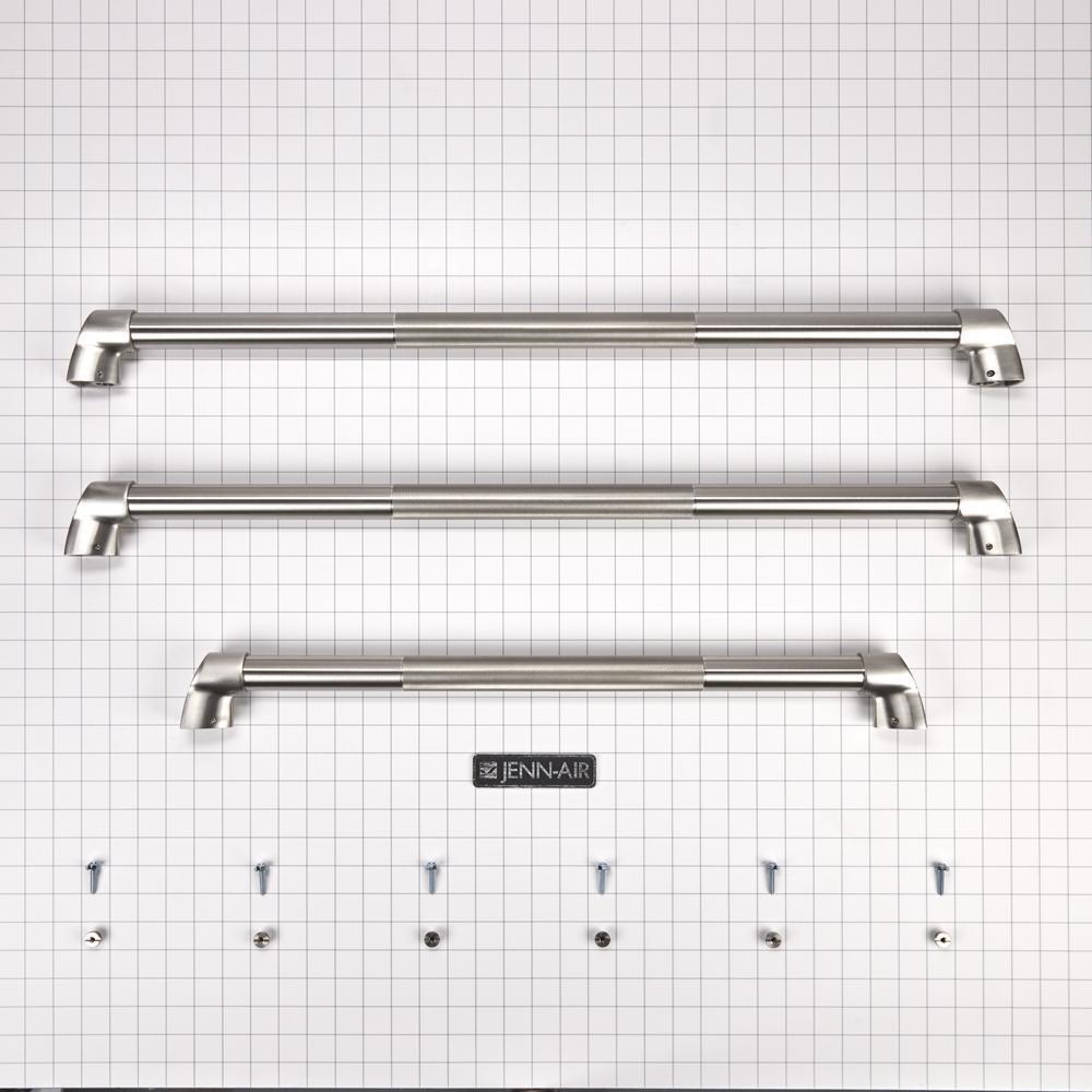 Jennair W10745429 Pro Style Refrigerator Handle Kit, Stainless Steel