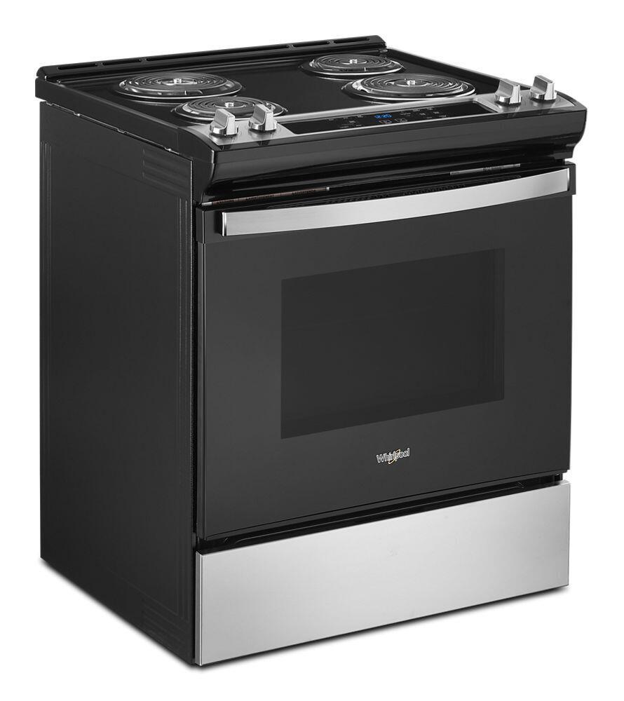 Whirlpool WEC310S0LS 4.8 Cu. Ft. Whirlpool® Electric Range With Frozen Bake&#8482; Technology