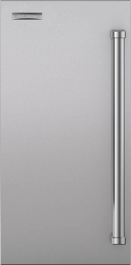 Sub-Zero 7030433 18" Stainless Door Panel With Pro Handle