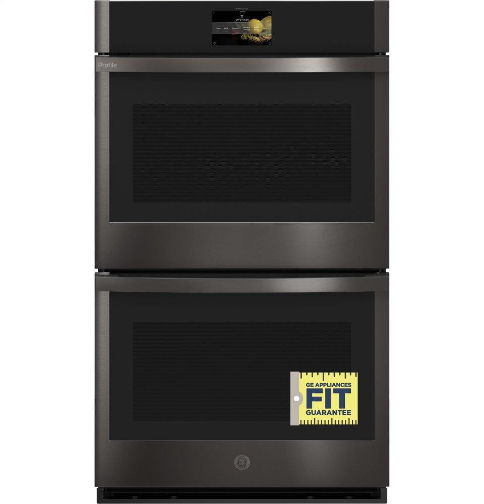 Ge Appliances PTD9000BNTS Ge Profile™ 30" Smart Built-In Convection Double Wall Oven With In-Oven Camera And No Preheat Air Fry