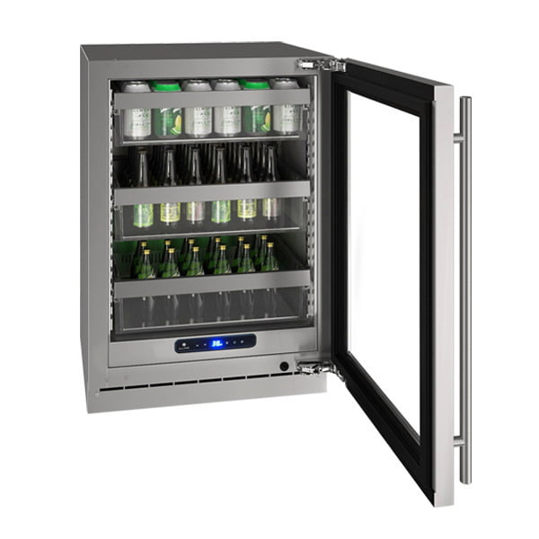 U-Line UHRE524SG01A Hre524 24" Refrigerator With Stainless Frame Finish (115 V/60 Hz Volts /60 Hz Hz)