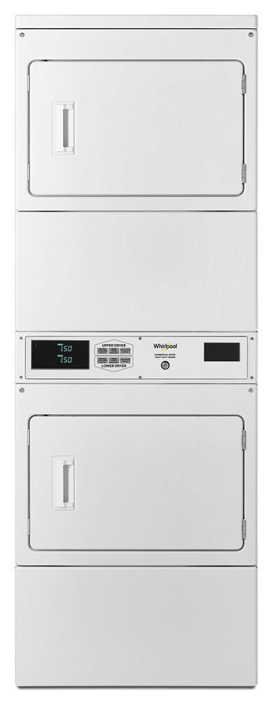 Whirlpool CSP2970HQ Commercial Electric Stack Dryer, Non-Coin