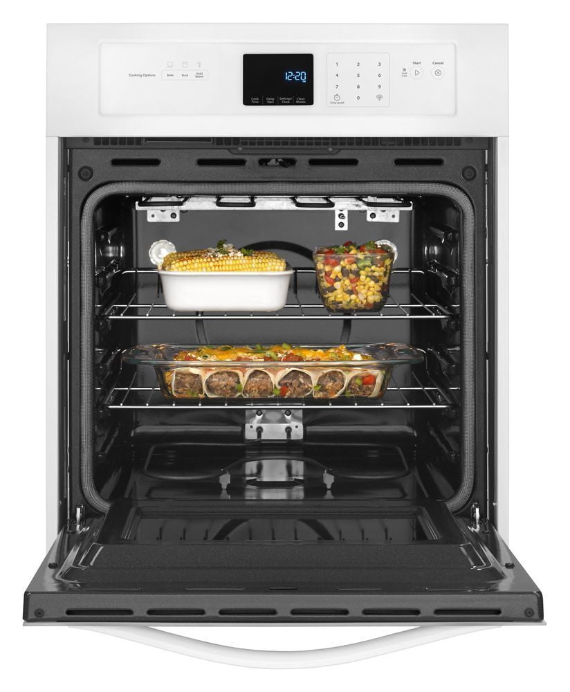 Whirlpool WOS51ES4EW 3.1 Cu. Ft. Single Wall Oven With High-Heat Self-Cleaning System