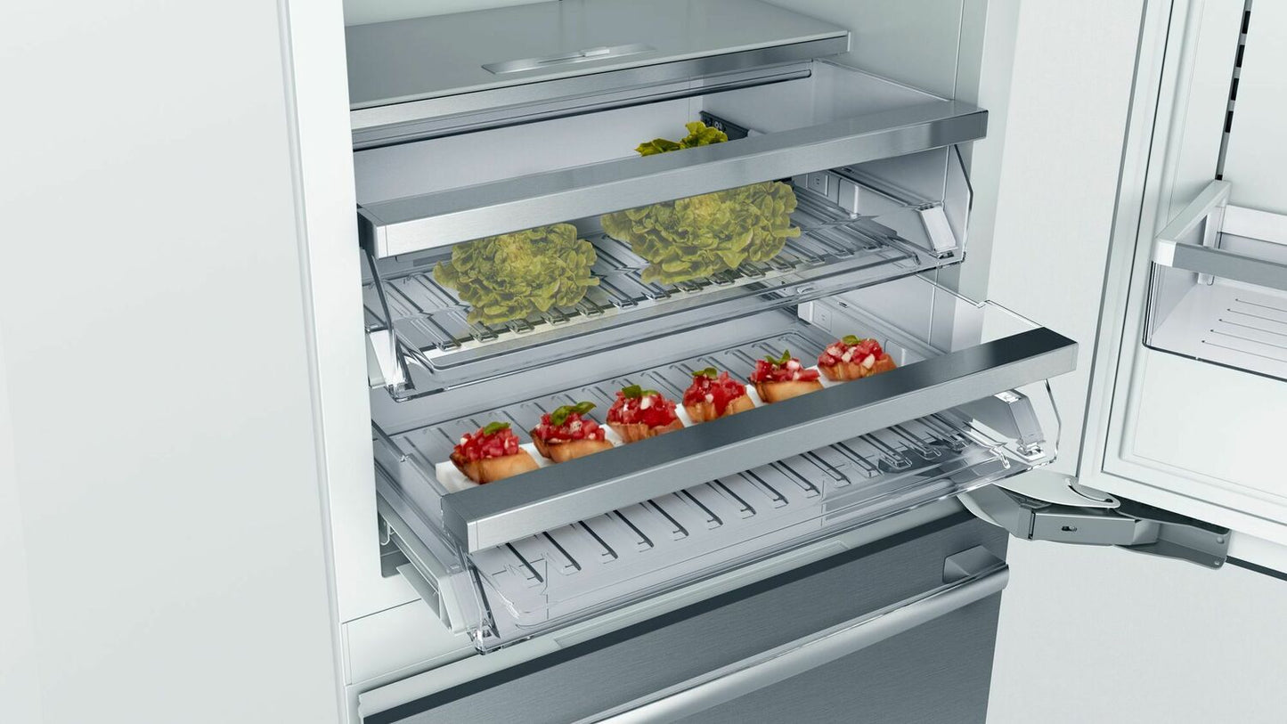 Bosch B30BB935SS Benchmark® Built-In Bottom Freezer Refrigerator 30'' B30Bb935Ss