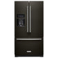 Kitchenaid KRFF577KBS 26.8 Cu. Ft. Standard-Depth French Door Refrigerator With Exterior Ice And Water Dispenser