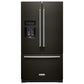 Kitchenaid KRFF577KBS 26.8 Cu. Ft. Standard-Depth French Door Refrigerator With Exterior Ice And Water Dispenser