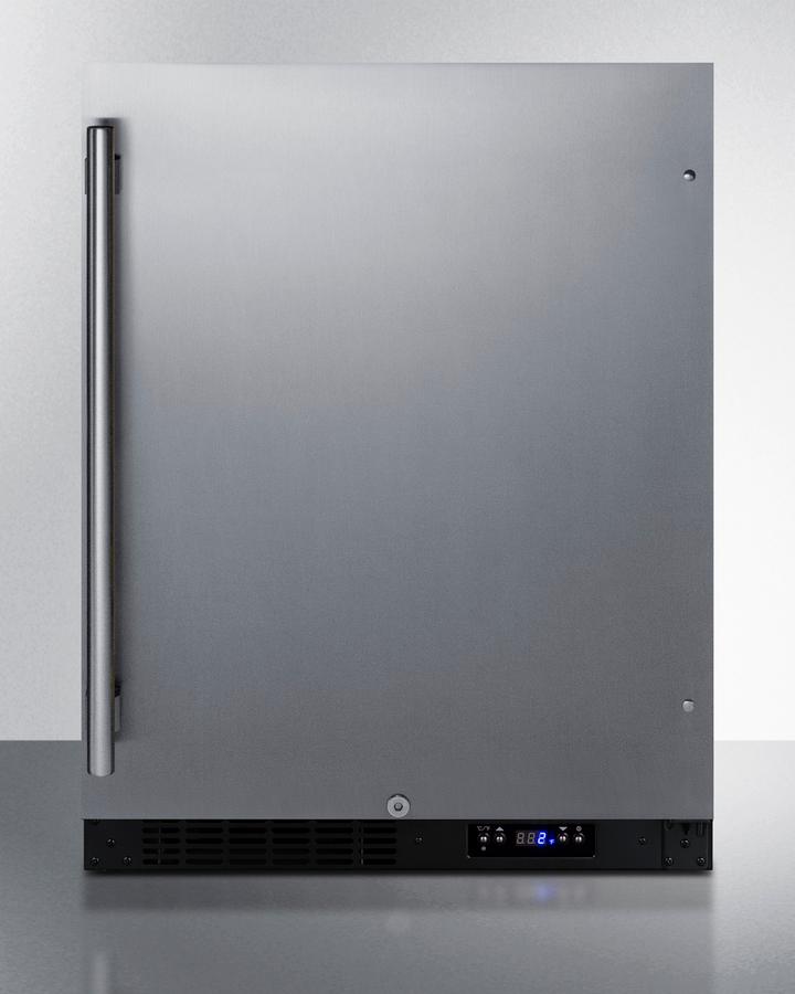 Summit ALFZ51CSS 24" Wide Built-In All-Freezer, Ada Compliant