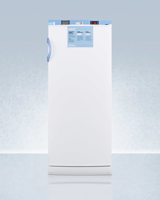 Summit FFAR10MED2 10.1 Cu.Ft. Upright Auto Defrost Medical/Scientific All-Refrigerator With Digital Thermostat And Nist Calibrated Thermometer/Alarm; Includes Front Lock, Hospital Grade Cord, And Internal Fan