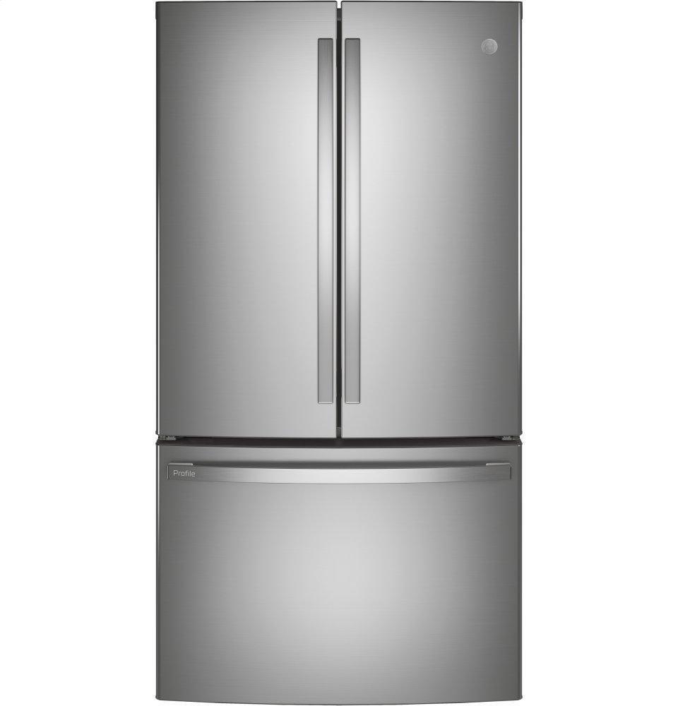 Ge Appliances PWE23KYNFS Ge Profile™ Energy Star® 23.1 Cu. Ft. Counter-Depth Fingerprint Resistant French-Door Refrigerator