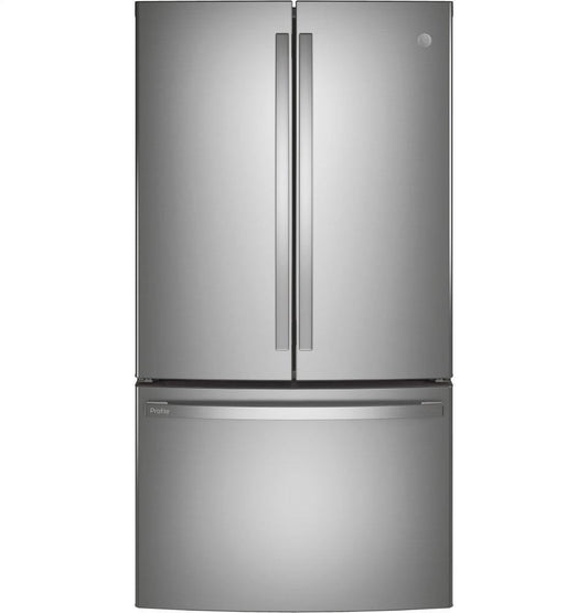 Ge Appliances PWE23KYNFS Ge Profile™ Energy Star® 23.1 Cu. Ft. Counter-Depth Fingerprint Resistant French-Door Refrigerator