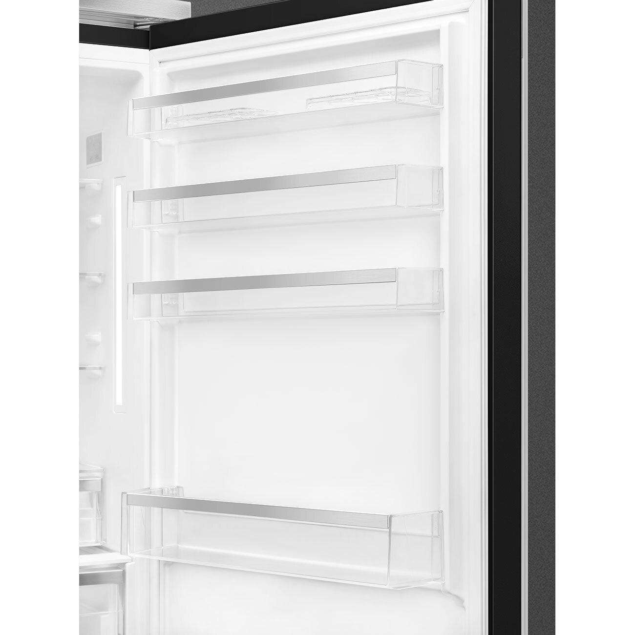 Smeg FA490URBL Refrigerator Black Fa490Urbl
