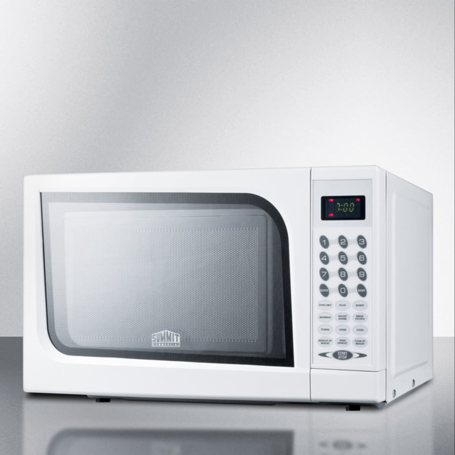 Summit SM901WH Mid-Sized Microwave Oven With A Fully White Finish; Replaces Sm900Wh