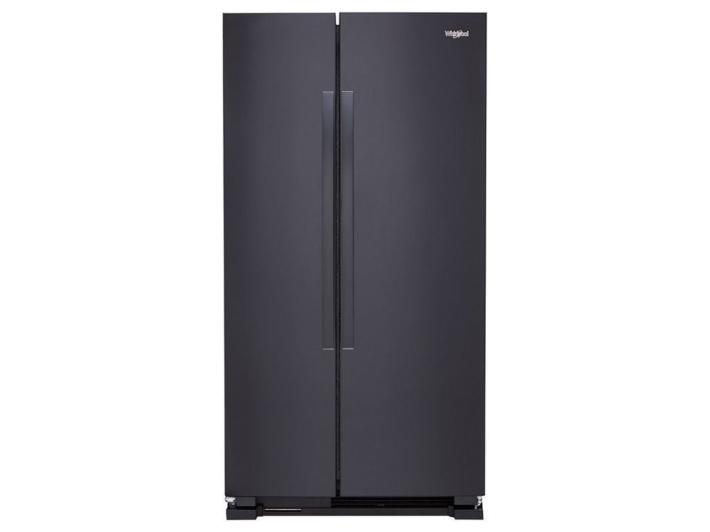 Whirlpool WRS312SNHB 33-Inch Wide Side-By-Side Refrigerator - 22 Cu. Ft.