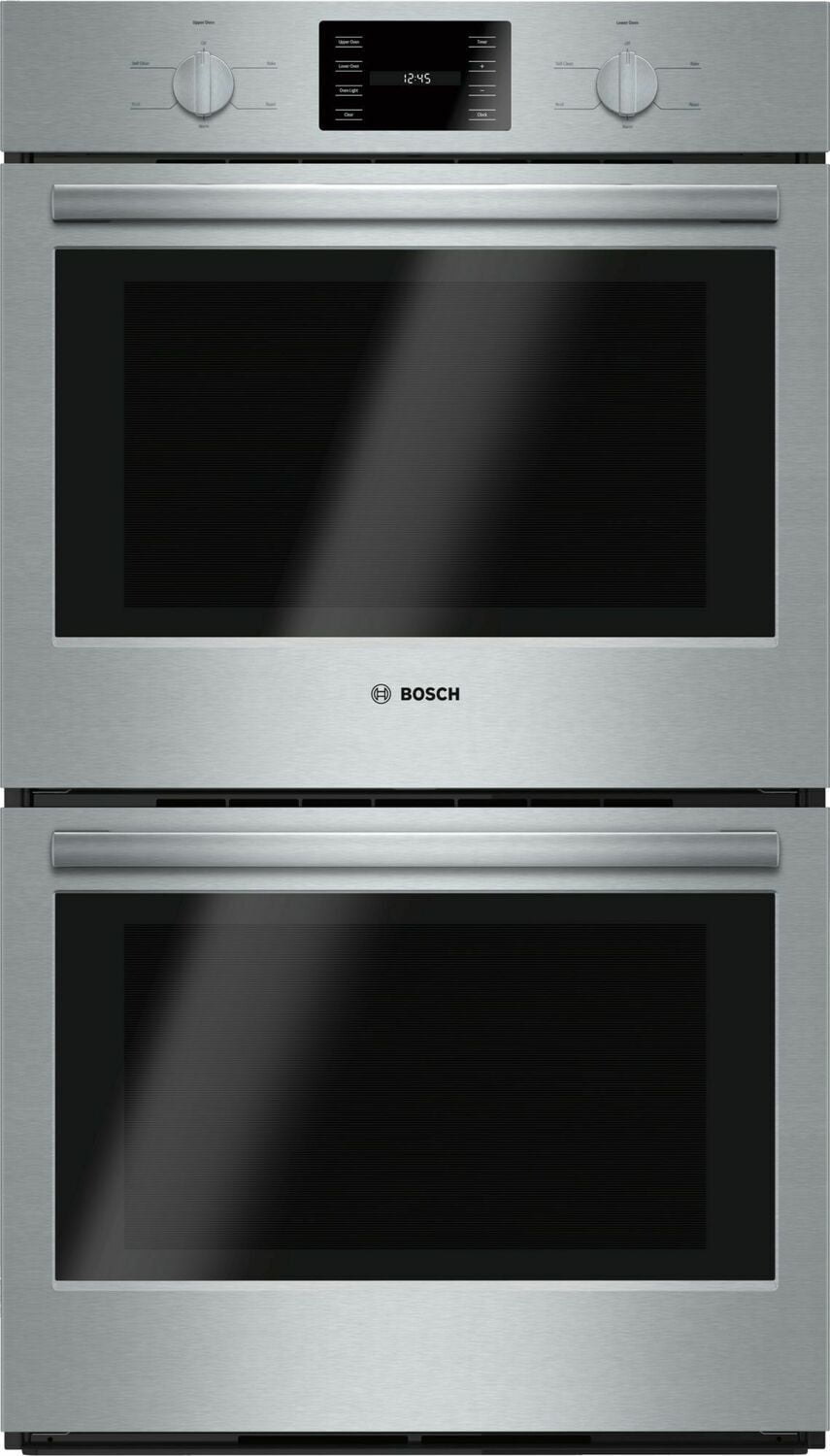 Bosch HBL5551UC 500 Series, 30", Double Wall Oven, Ss, Thermal/Thermal, Knob Control