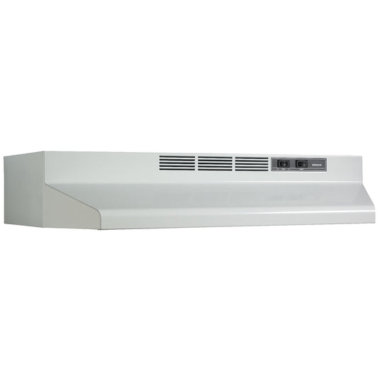 Broan F402401 Broan® 24-Inch Convertible Under-Cabinet Range Hood, 160 Cfm, White