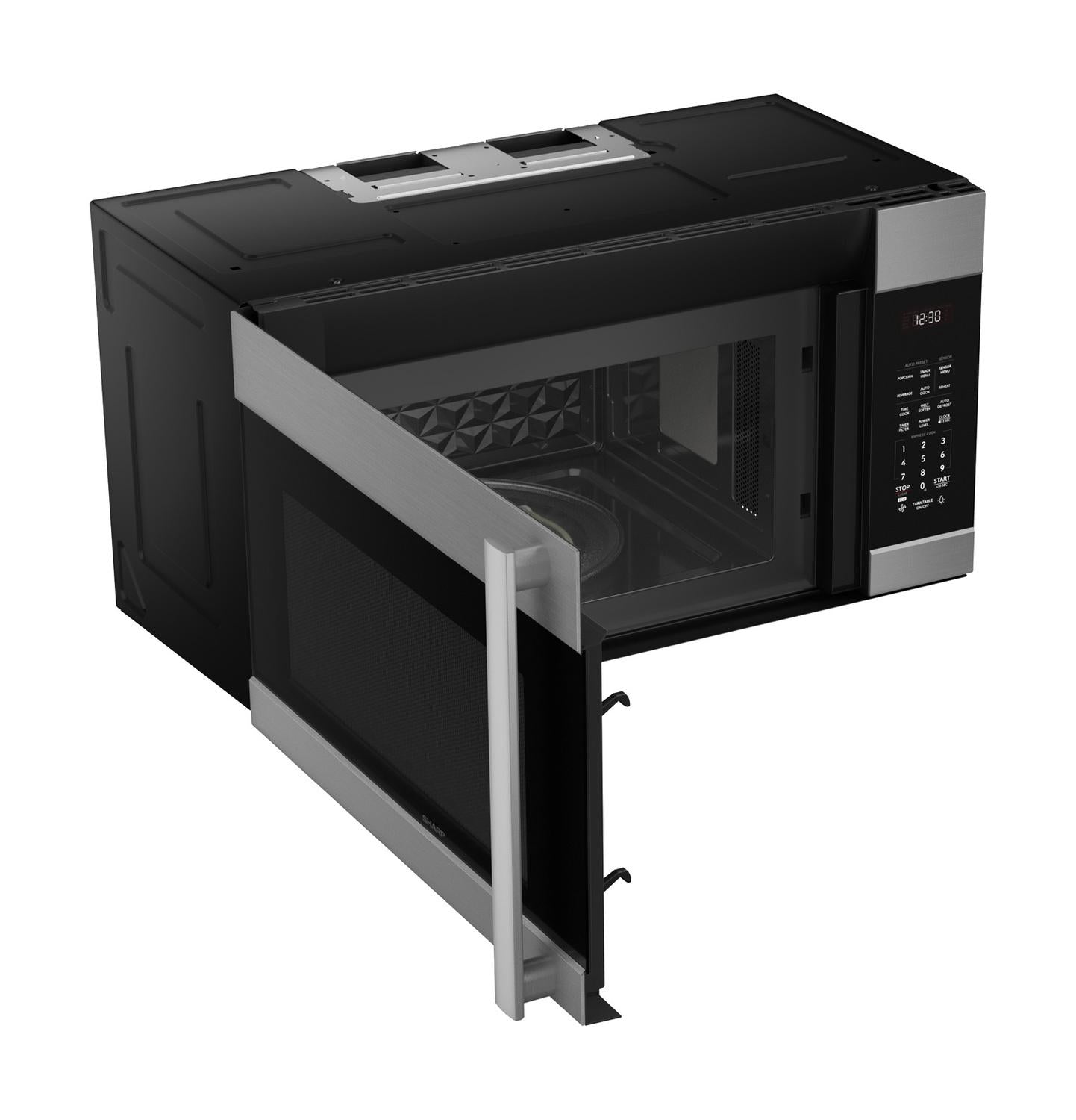 Sharp SMO1754JS 1.7 Cu. Ft. Over-The Range Microwave Oven