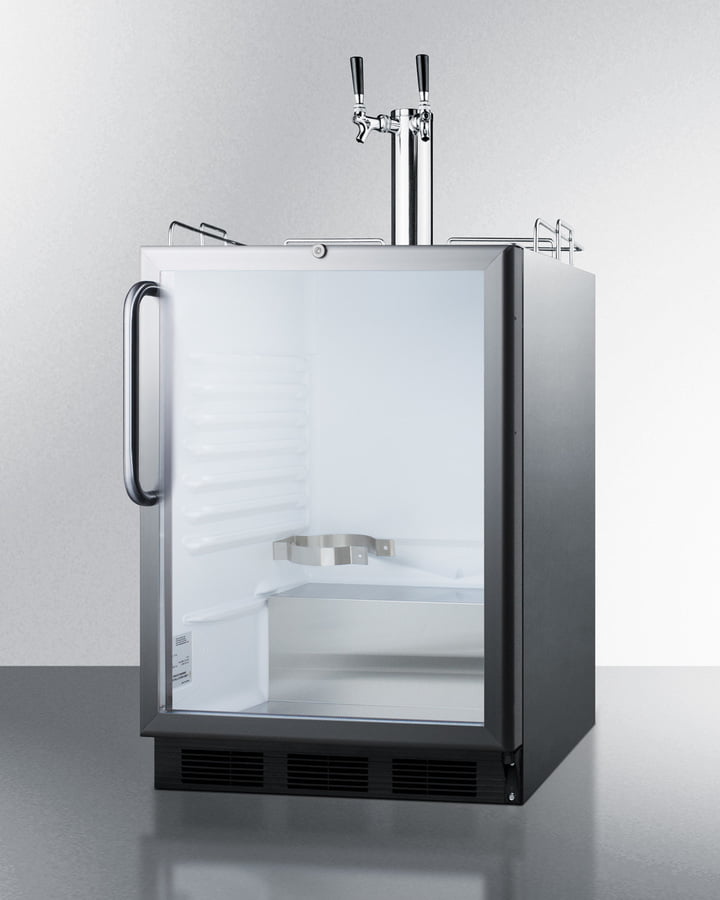 Summit SBC56GBICSSADA 24" Wide Built-In Beer Dispenser, Ada Compliant