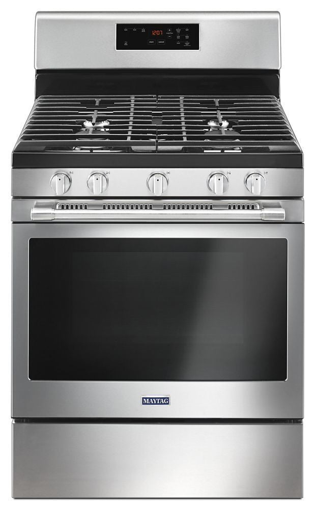 Maytag MGR6600FZ 30-Inch Wide Gas Range With 5Th Oval Burner - 5.0 Cu. Ft.