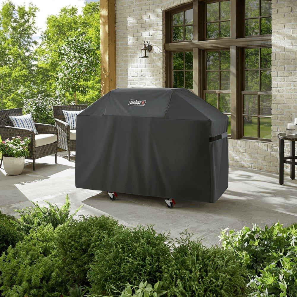Weber 7758 Premium Grill Cover - Genesis 400 Series