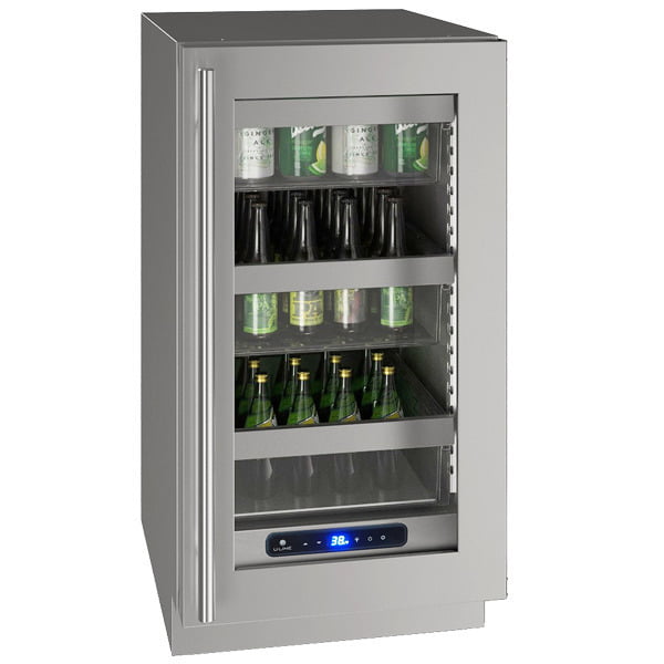 U-Line UHRE518SG01A Hre518 18" Refrigerator With Stainless Frame Finish (115 V/60 Hz Volts /60 Hz Hz)