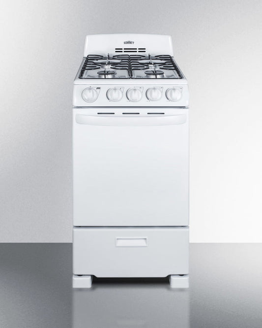 Summit RG200WS 20" Wide Gas Range