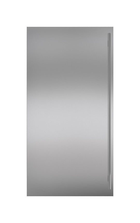 Sub-Zero 7030215 Stainless Steel Dual Flush Inset Door Panel With Tubular Handle