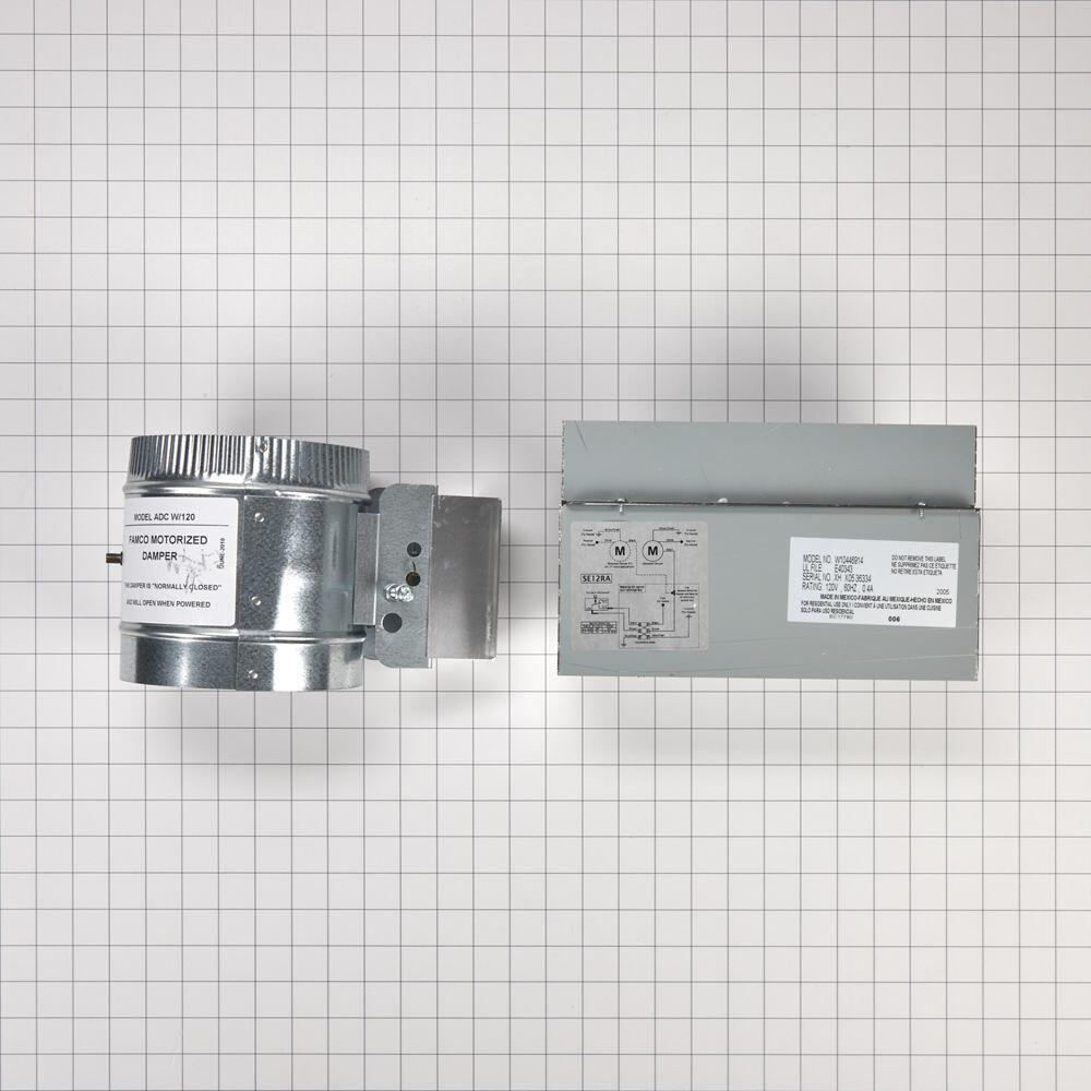 Maytag W10446914 Range Hood Air Kit, 10" Round