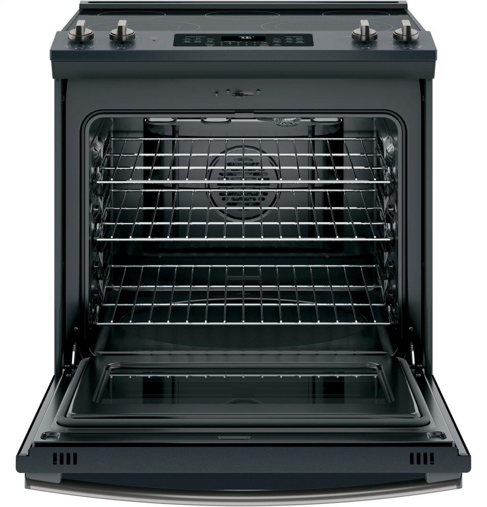 Ge Appliances JS760FLDS Ge® 30" Slide-In Electric Convection Range