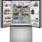 Haier QNE27JYMFS Energy Star® 27.0 Cu. Ft. Fingerprint Resistant French-Door Refrigerator